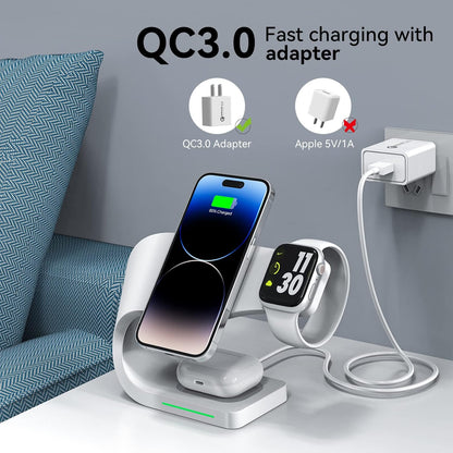 AMLINK 4 in 1 Wireless Charger