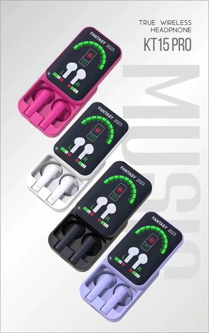 WIRELESS BLUETOOTH LED DASHBOARD EARBUDS